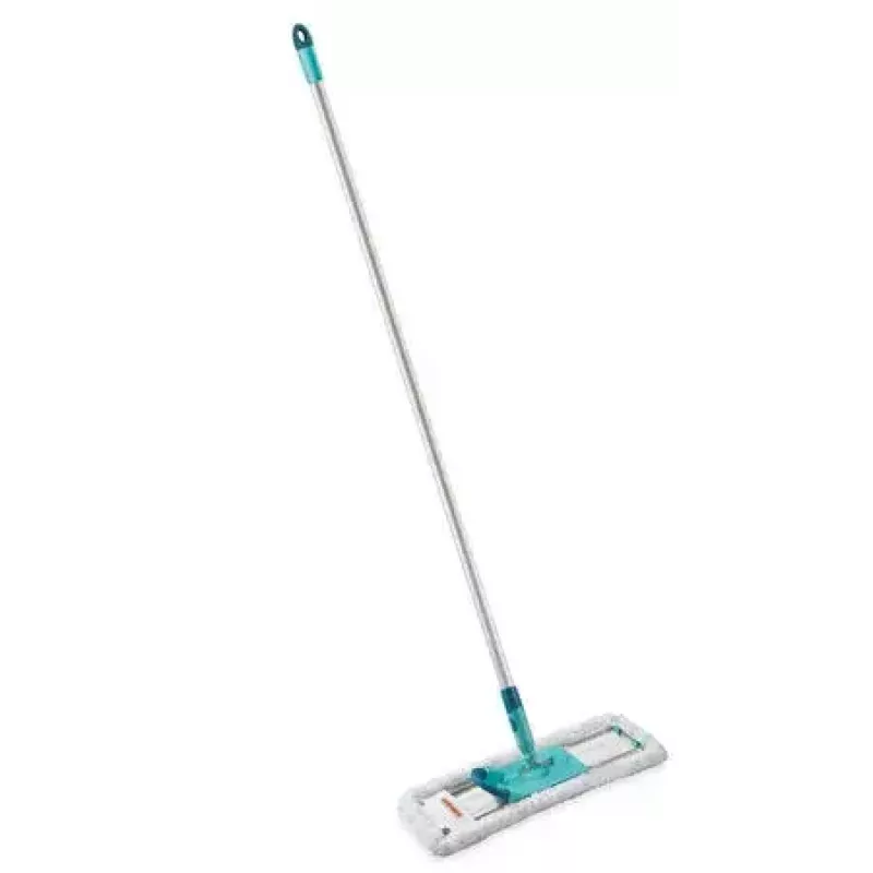 Leifheit 55045 Wet Microfiber – plokščias šlapias šluotražis su mikropluošto antgaliu grindų valymui