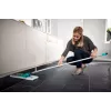 Leifheit 55045 Wet Microfiber – plokščias šlapias šluotražis su mikropluošto antgaliu grindų valymui