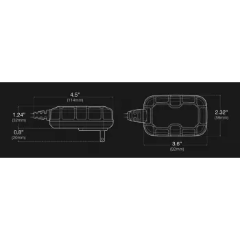 Automatinis akumuliatoriaus įkroviklis NOCO GENIUS1EU 1A, 12V švino rūgšties ir ličio baterijoms, kompaktiškas