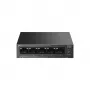 Nevaldomas TP‑LINK LS105P jungiklis, 5x Fast Ethernet (10/100) prievadai, 4x PoE prievadai, 1 Gbit/s perjungimo talpa, be ventiliatoriaus, juodas