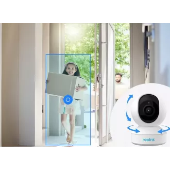 IP stebėjimo kulkinė kamera Reolink E340 8MP, 4K (3480×2160), PoE/2.4/5 GHz Wi‑Fi, microSD, IP67, 30 kadrų/s