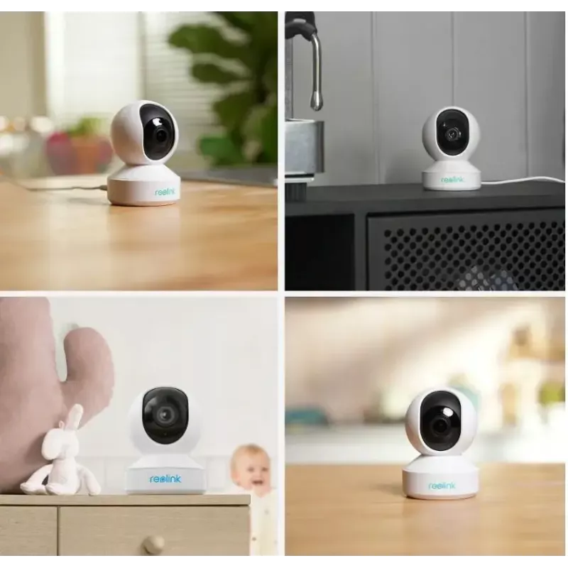 IP stebėjimo kulkinė kamera Reolink E340 8MP, 4K (3480×2160), PoE/2.4/5 GHz Wi‑Fi, microSD, IP67, 30 kadrų/s