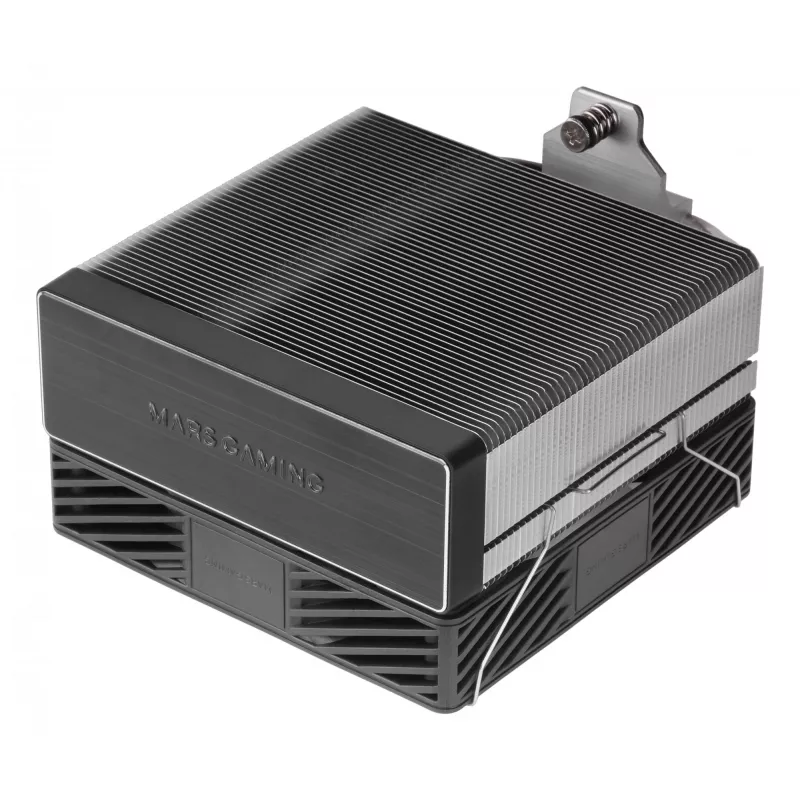 Oro aušintuvas TACENS Mars Gaming MCPU-X4ARGB – 120 mm ARGB ventiliatorius, 4 šilumos vamzdeliai, TDP 220 W, PWM, LGA1200 palaikymas