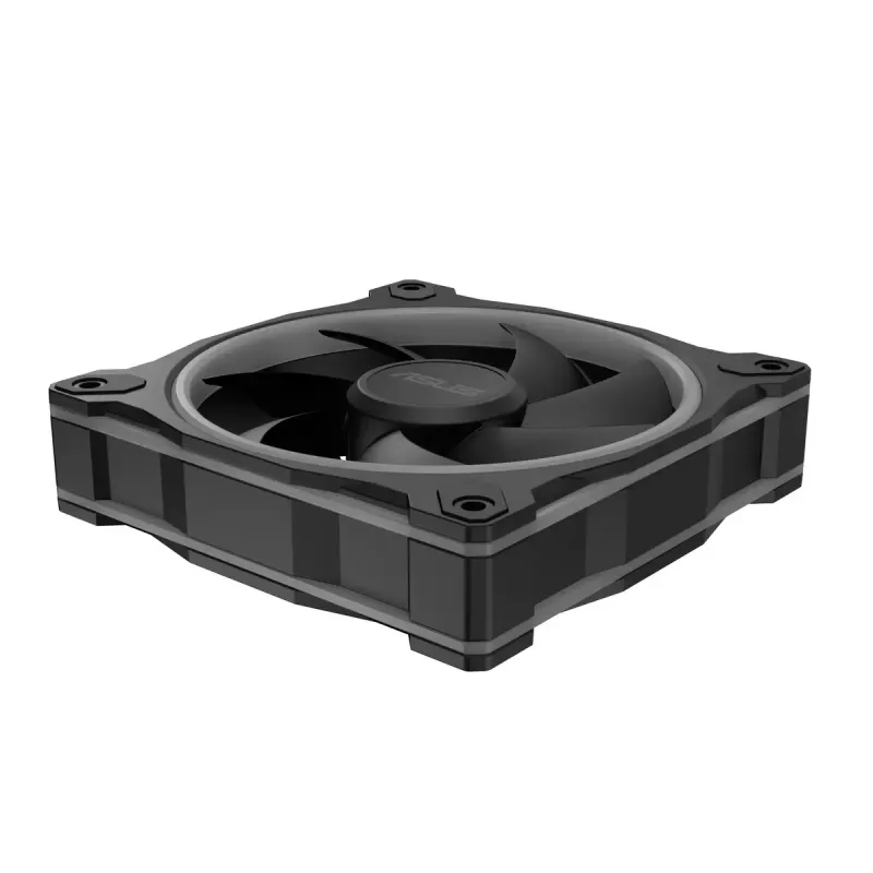 Ventiliatorius ASUS Prime MR120 ARGB juodas 120 mm movinis guolis PWM 1600 RPM 58 CFM