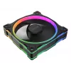 Ventiliatorius ASUS Prime MR120 ARGB juodas 120 mm movinis guolis PWM 1600 RPM 58 CFM