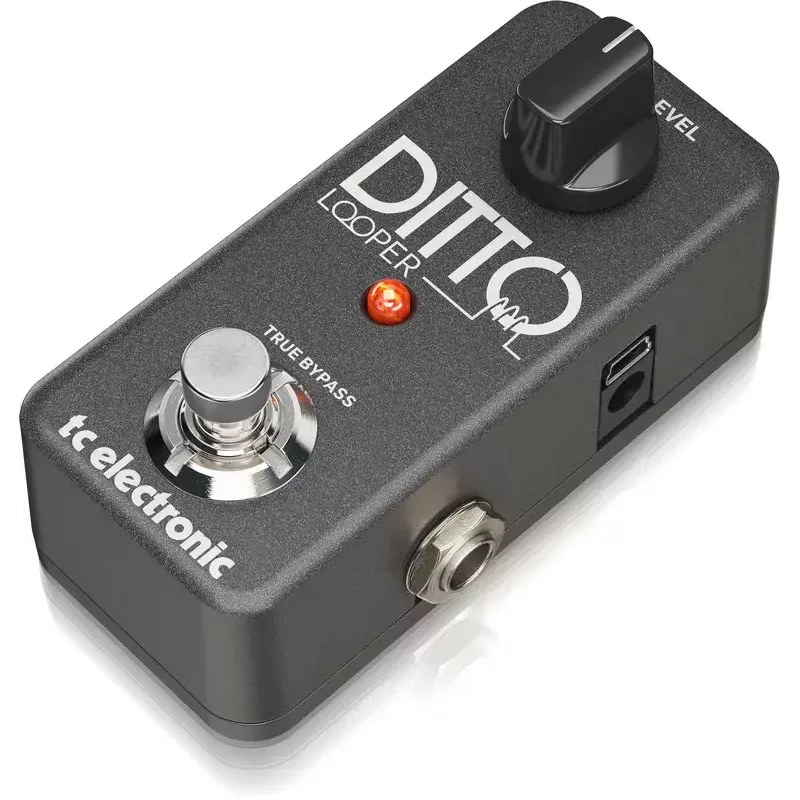 Looper TC Electronic Ditto Loober Black Guitar
