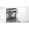 Bosch Serie 4 SMV4HVX03E indaplovė pilnai įmontuojama 14 komplektų