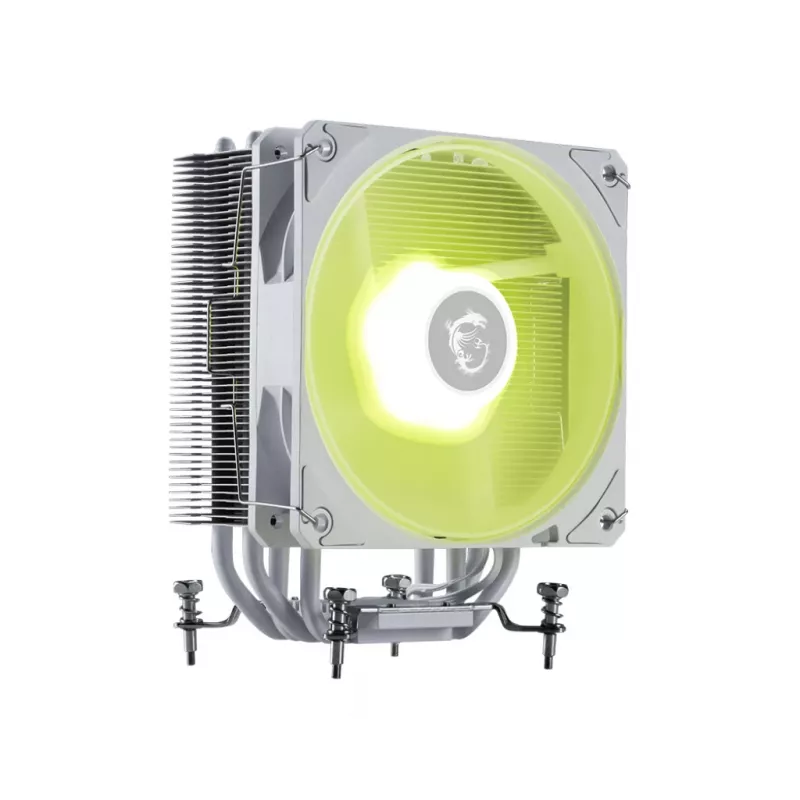 MSI MAG COREFROZR AA13 WHITE procesoriaus aušintuvas Hibridinis aušintuvas 12 cm 1 vnt.