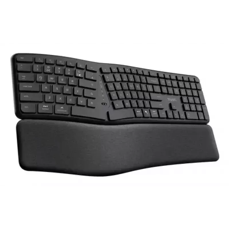 Trust Keyra Ergonomic belaidė klaviatūra keliems įrenginiams
