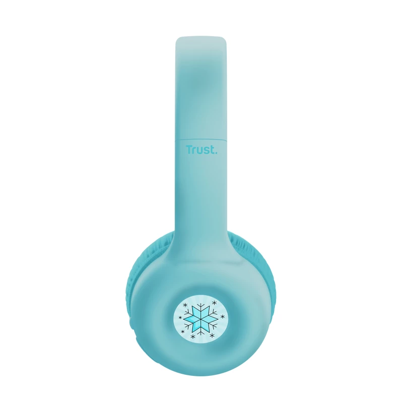 Trust Nouna 25275 ausinės vaikams, laidinės ir belaidės, Bluetooth, USB-C, mėlynos