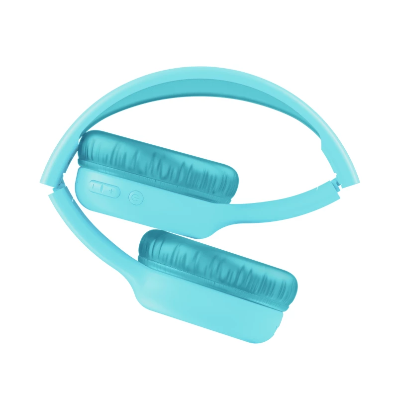 Trust Nouna 25275 ausinės vaikams, laidinės ir belaidės, Bluetooth, USB-C, mėlynos