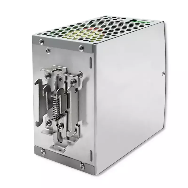 Maitinimo šaltinis ant DIN bėgelio QOLTEC 50901 — 480W, 24V DC, 20A