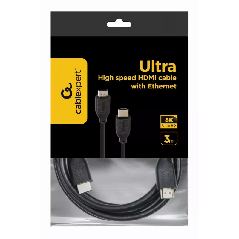GEMBIRD Ultra High Speed HDMI laidas su Ethernet - 8K Select Series - 3m
