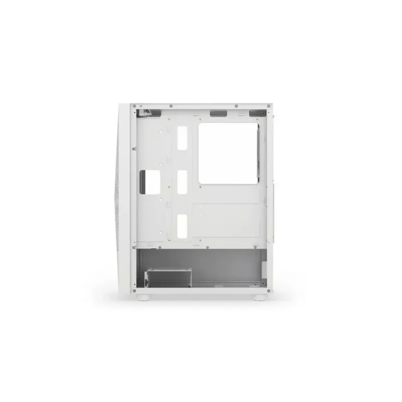 PC korpusas KRUX VAKO KRXD005 ATX juodas – grūdintas stiklas, RGB, tinka Micro-ITX/ATX, 2x3.5 colio + 2x2.5 colio vietos, GPU iki 31 cm