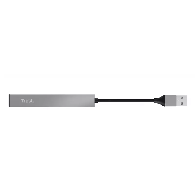 Trust Halyx USB 2.0 480 Mbit/s aliumininis USB mini šakotuvas