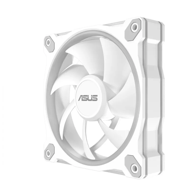 Kompiuterio ventiliatorius ASUS Prime MR120 ARGB White 120 mm, 1600 RPM, PWM, Sleeve bearing, 58 CFM