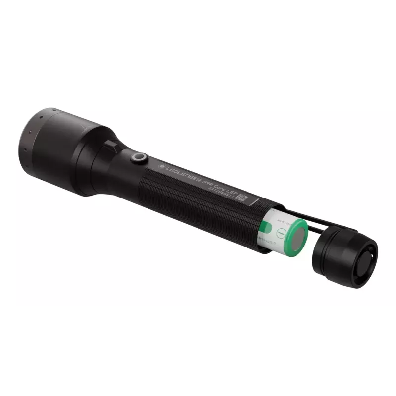 Rankinis žibintuvėlis Led Lenser 502987, kompaktiškas aliuminio korpusas, 1000 lm, 4800 mAh įkraunamas Li‑Ion, IP68, 8000 K, 176 mm, 41 g