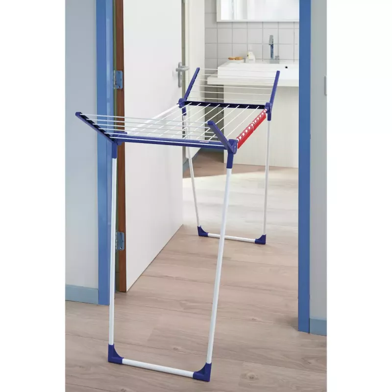Džiovintuvas grindinis Leifheit Pegasus 180 Plus – sulankstomas metalinis/plastikinis, 18 m džiovinimo erdvė, 870×1570×660 mm