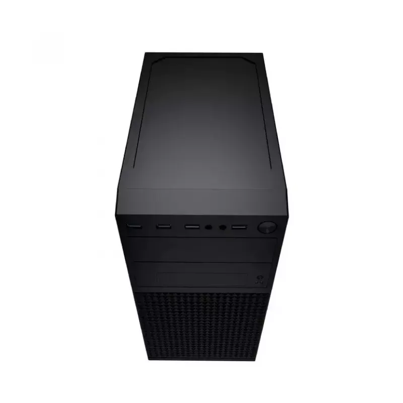 Korpusas GEMBIRD Fornax K300 Mini Tower — Mini-ITX/Micro ATX, SPCC, 2,17 kg, USB 3.2, 1x2,5 colio vieta, 4 plėtros lizdai