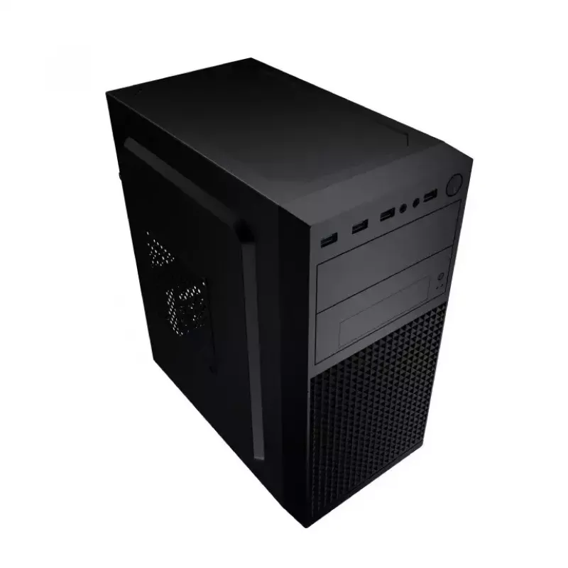 Korpusas GEMBIRD Fornax K300 Mini Tower — Mini-ITX/Micro ATX, SPCC, 2,17 kg, USB 3.2, 1x2,5 colio vieta, 4 plėtros lizdai