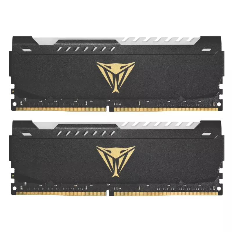 PATRIOT Viper Steel RGB DDR4 32GB (2x16GB) 3200MHz 288-pin DIMM 1,35V, 44mm aukštis