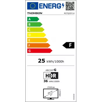 Monitorius Thomson M27QG5Y14 27 colių Quad HD LED 2560 x 1440