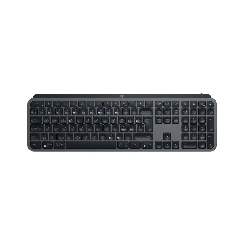 LOGITECH MX Keys S klaviatūra Graphite Qwertz Cesky
