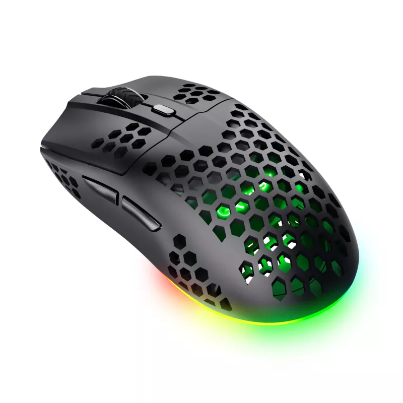 Trust GXT 929 Helox pelė žaidimams, dešinei rankai, belaidė RF, optinė, 4800 DPI