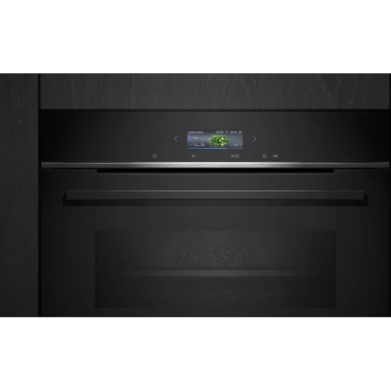 Siemens iQ700 HB734G1B1 orkaitė 71 L 3600 W juoda