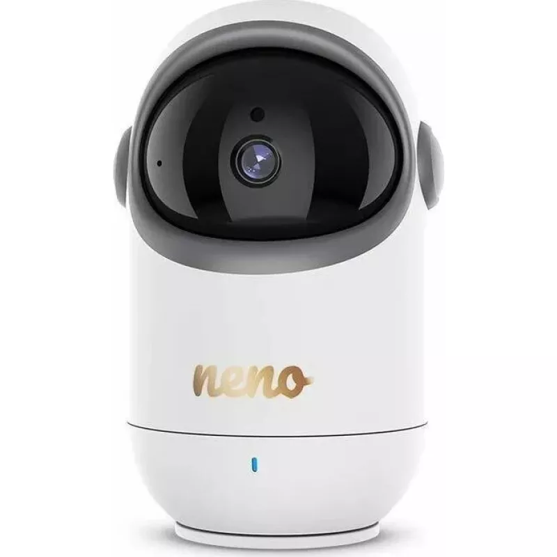 Belaidis kūdikio monitoriaus imtuvas neno Berkano – 1 kamerai, 1280×720 LCD, 1200 mAh, USB‑C, pasukimas 310°/pakreipimas 0–46°, diapazonas 260 m