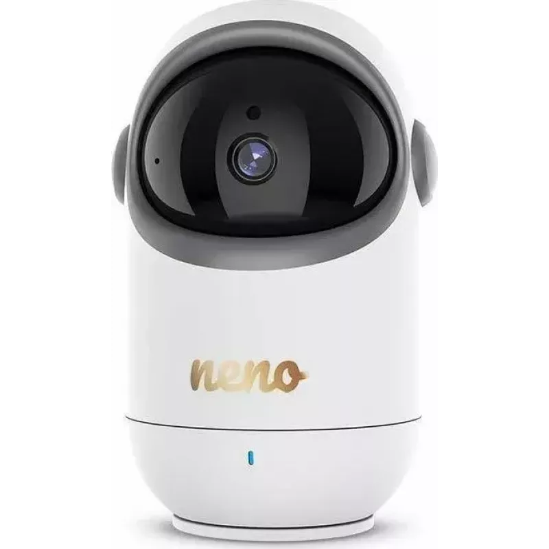 Belaidis kūdikio monitoriaus imtuvas neno Berkano – 1 kamerai, 1280×720 LCD, 1200 mAh, USB‑C, pasukimas 310°/pakreipimas 0–46°, diapazonas 260 m