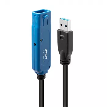 USB aktyvus ilginimo kabelis Lindy 10m Active Extension Pro