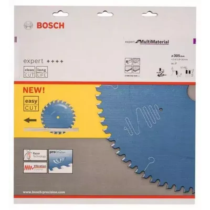 Bosch 2608642529 Expert for Multi Material diskinio pjūklo diskas, 305 mm, 30 mm anga, 96 dantų