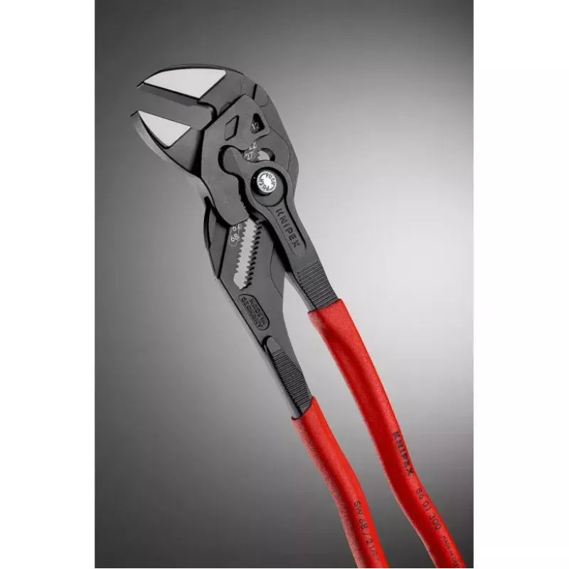 Kombinuotos replės Knipex 86 01 300, žiaunų storis 9,5 mm, maks. veržlės dydis 6,8 cm