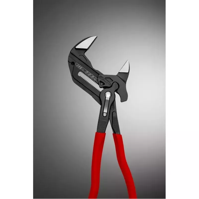 Kombinuotos replės Knipex 86 01 300, žiaunų storis 9,5 mm, maks. veržlės dydis 6,8 cm