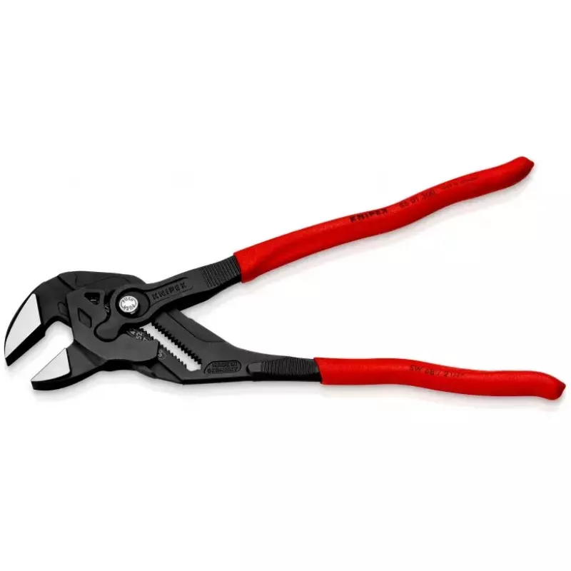 Kombinuotos replės Knipex 86 01 300, žiaunų storis 9,5 mm, maks. veržlės dydis 6,8 cm