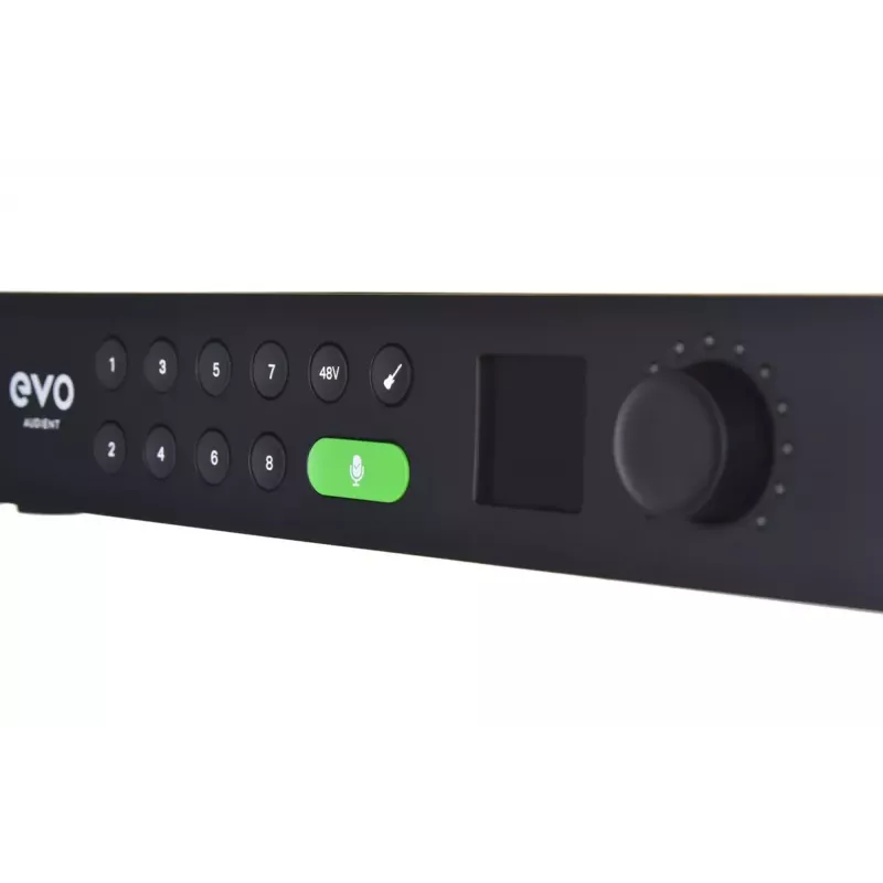 8 kanalų mikrofoninis išankstinis stiprintuvas Audient EVO SP8 24 bitų 96 kHz
