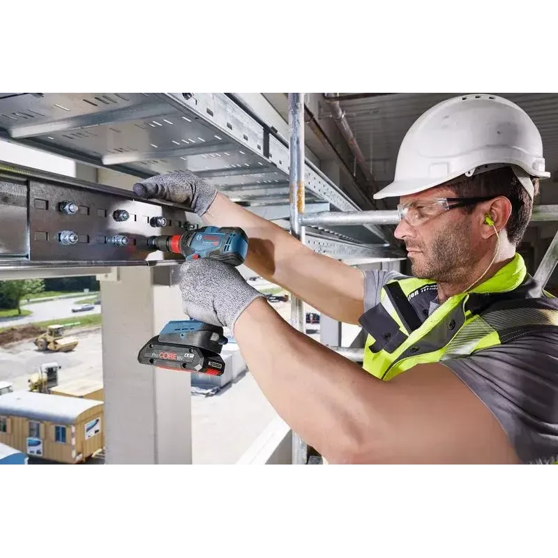 Suktuvas Bosch GDX 18V-200 Professional, 18V, 184x224x96 mm