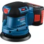 Bosch GEX 185-LI Professional šlifuoklis atsitiktinis orbitinis 10000 OPM mėlynas