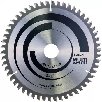 Bosch pjūklo diskas daugeliui medžiagų, aliuminiui, 21 cm, Bosch, 235 g, 1 vnt.
