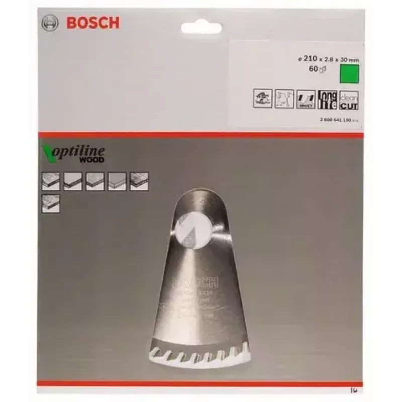 Pjūklelio diskas Bosch 2 608 641 190 21 cm