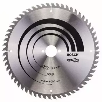 Pjūklo diskas medžiui Bosch 2 608 640 729 25 cm, skylė 30 mm