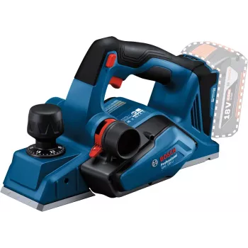 Bosch GHO 185-LI oblius, juodas, mėlynas, 14000 aps./min.