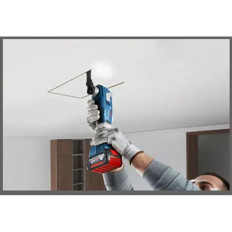 Osciliacinis įrankis Bosch GOP 185-LI 18V Juoda Mėlyna 1.2kg 282mm