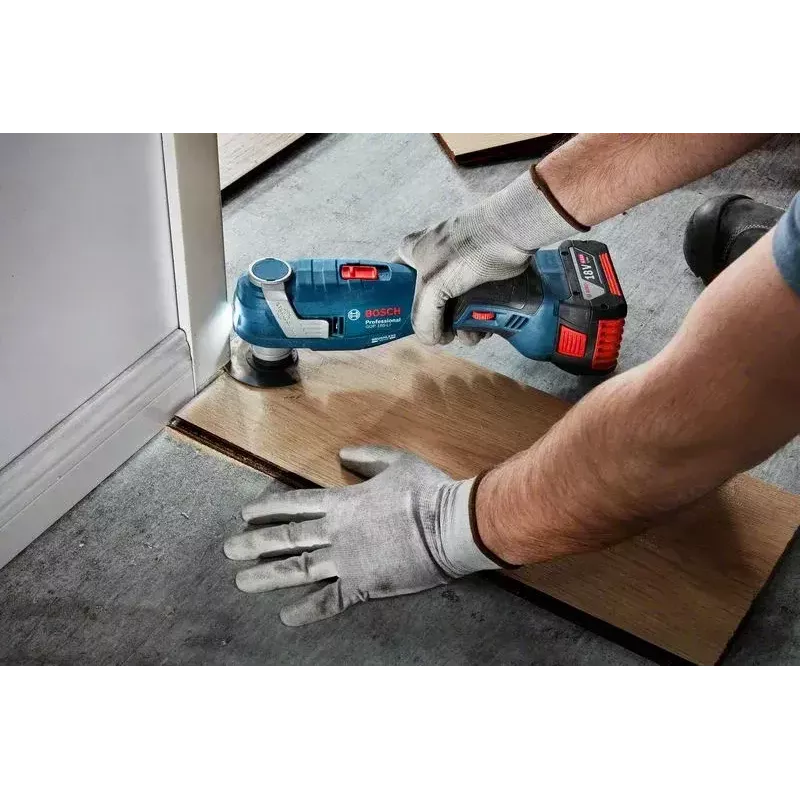 Osciliacinis įrankis Bosch GOP 185-LI 18V Juoda Mėlyna 1.2kg 282mm
