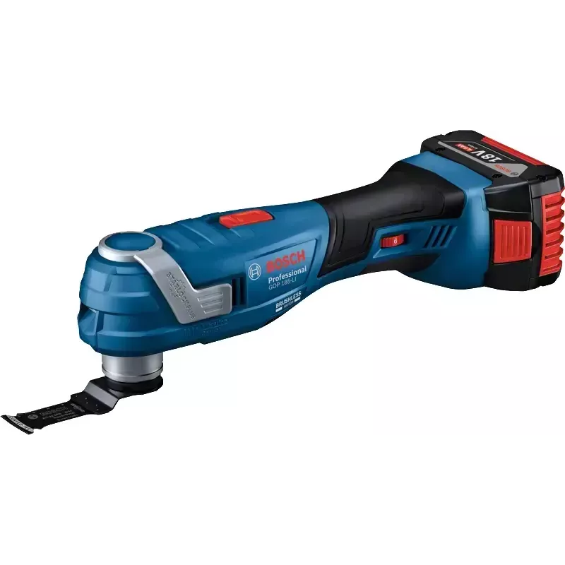 Osciliacinis įrankis Bosch GOP 185-LI 18V Juoda Mėlyna 1.2kg 282mm