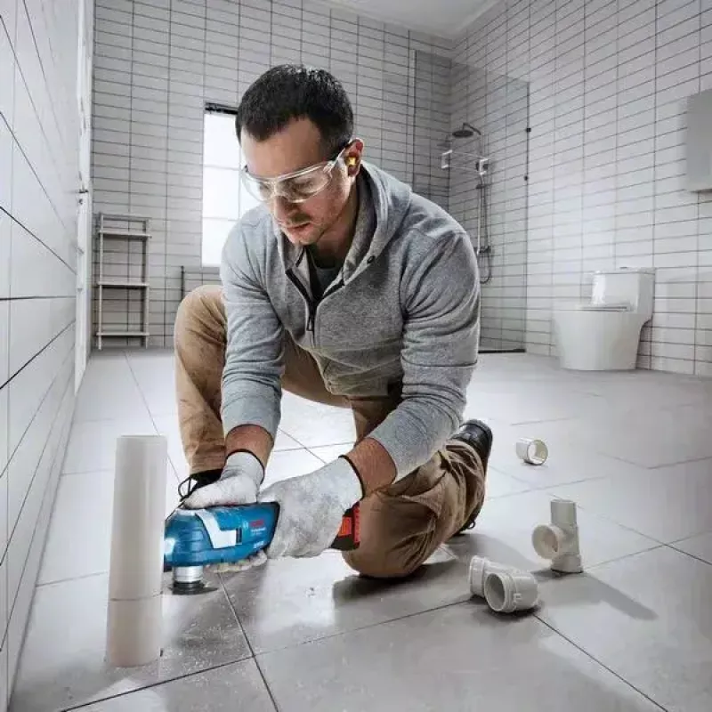 Osciliacinis įrankis Bosch GOP 185-LI 18V Juoda Mėlyna 1.2kg 282mm