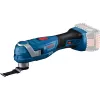 Osciliacinis įrankis Bosch GOP 185-LI 18V Juoda Mėlyna 1.2kg 282mm