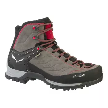 Salewa MTN Trainer Mid GTX Vyriški suaugusiems Anglies pilka Raudona Oda Zomšas Vibram
