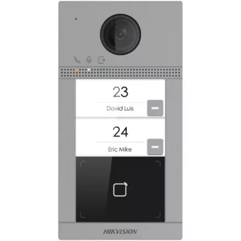 IP vaizdo domofono skydelis Hikvision DS-KV8213-WME1(C) 2 MP pilkas